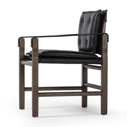 Four Hands - Westgate - Lenz Dining Armchair - Carson Black - 232983-013 veiw 7