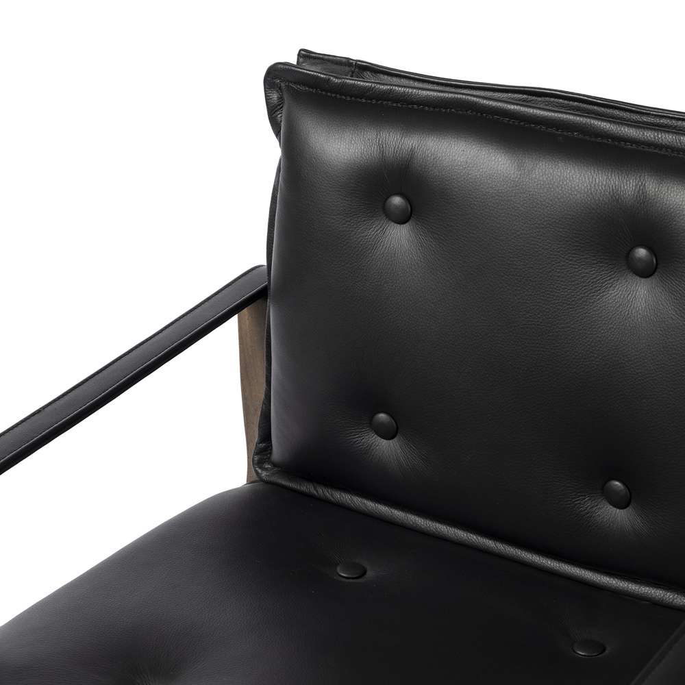 Four Hands - Westgate - Lenz Dining Armchair - Carson Black - 232983-013 veiw 8