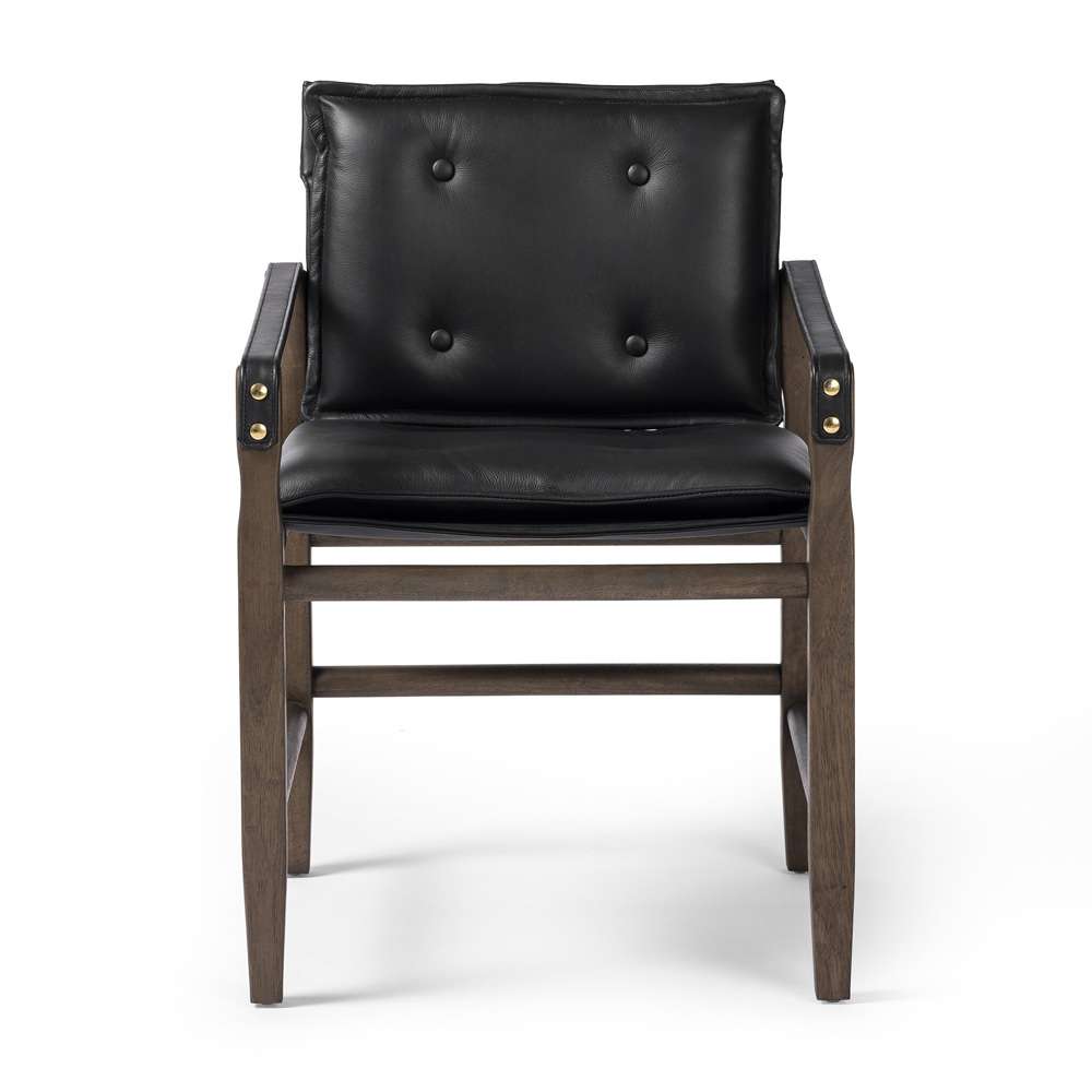 Four Hands - Westgate - Lenz Dining Armchair - Carson Black - 232983-013 veiw 10