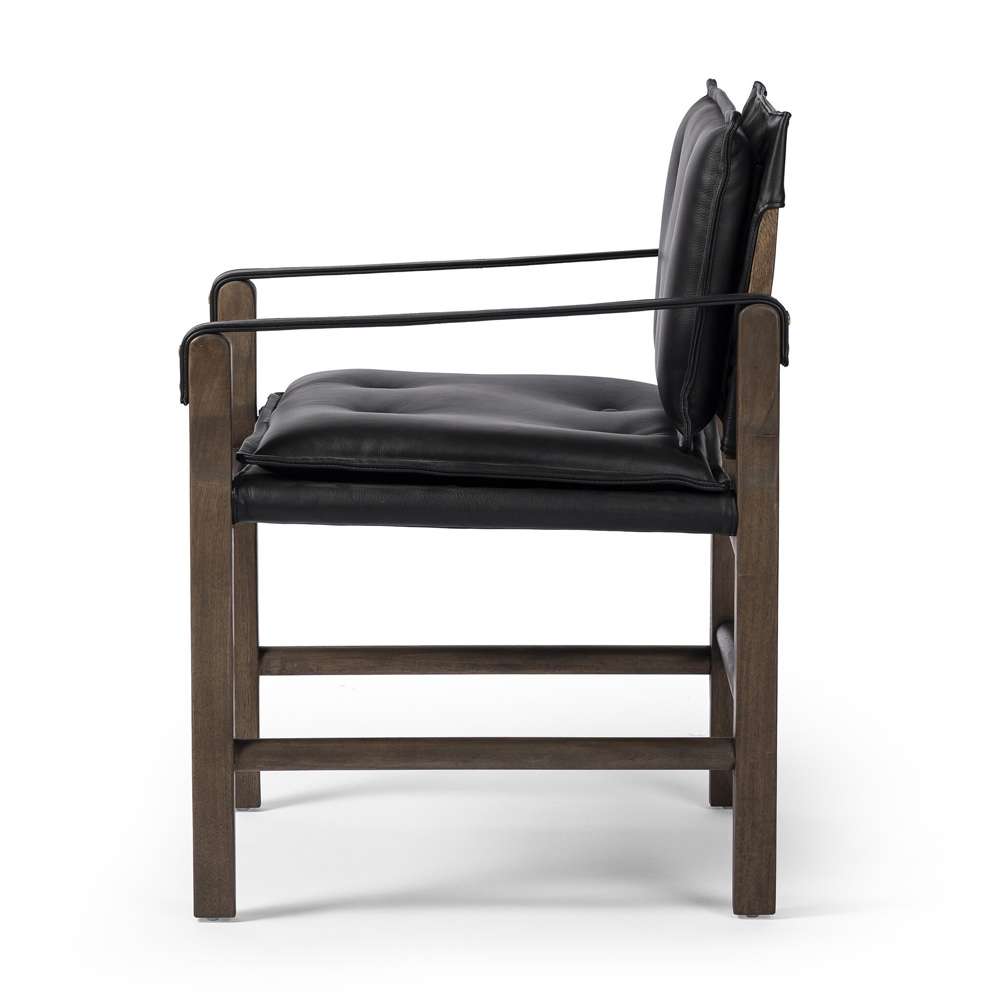 Four Hands - Westgate - Lenz Dining Armchair - Carson Black - 232983-013 veiw 11