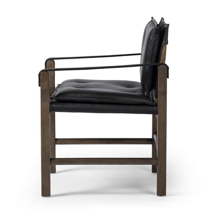 Four Hands - Westgate - Lenz Dining Armchair - Carson Black - 232983-013 veiw 11