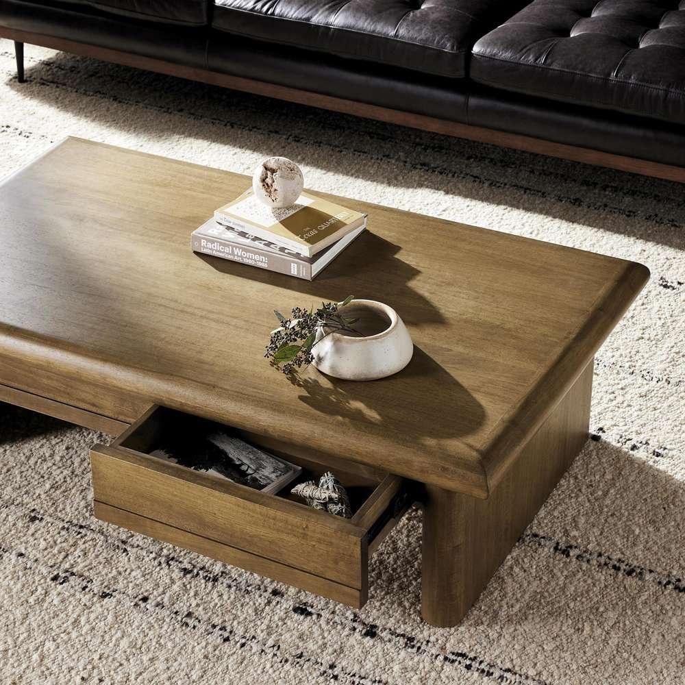 Four Hands - Westgate - Murray Coffee Table-Weathered Parawood - 238184-002 veiw 5