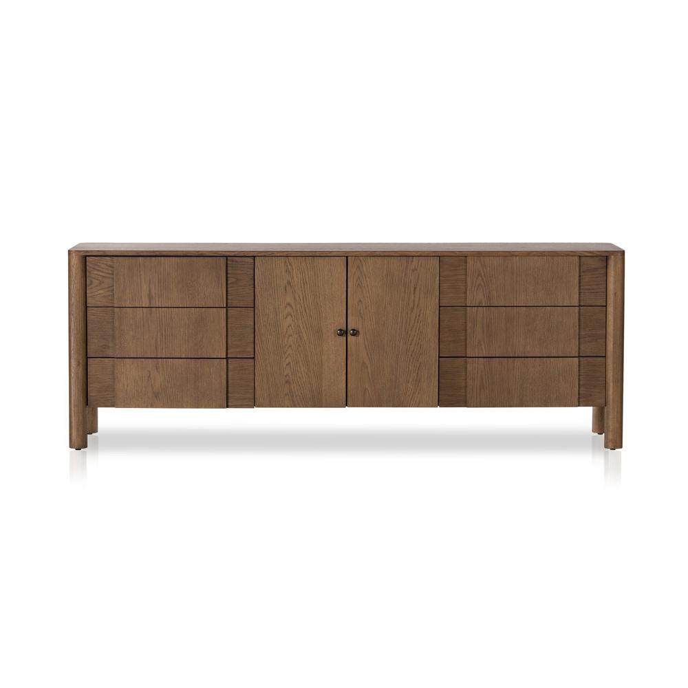 Four Hands - Westgate - Pollard Media Console - Tan Oak Veneer - 234976-002 veiw 2