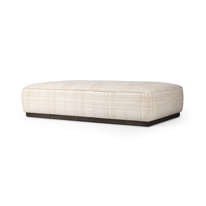 Four Hands - Westgate - Sinclair Cocktail Ottoman - Sheffield Ivory - 236096-017 veiw 1