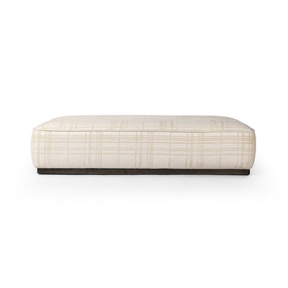 Four Hands - Westgate - Sinclair Cocktail Ottoman - Sheffield Ivory - 236096-017 veiw 2