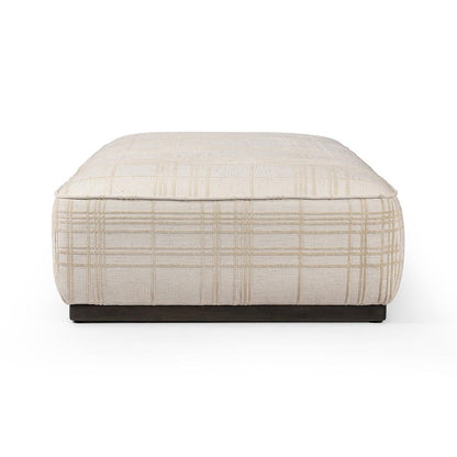 Four Hands - Westgate - Sinclair Cocktail Ottoman - Sheffield Ivory - 236096-017 veiw 3