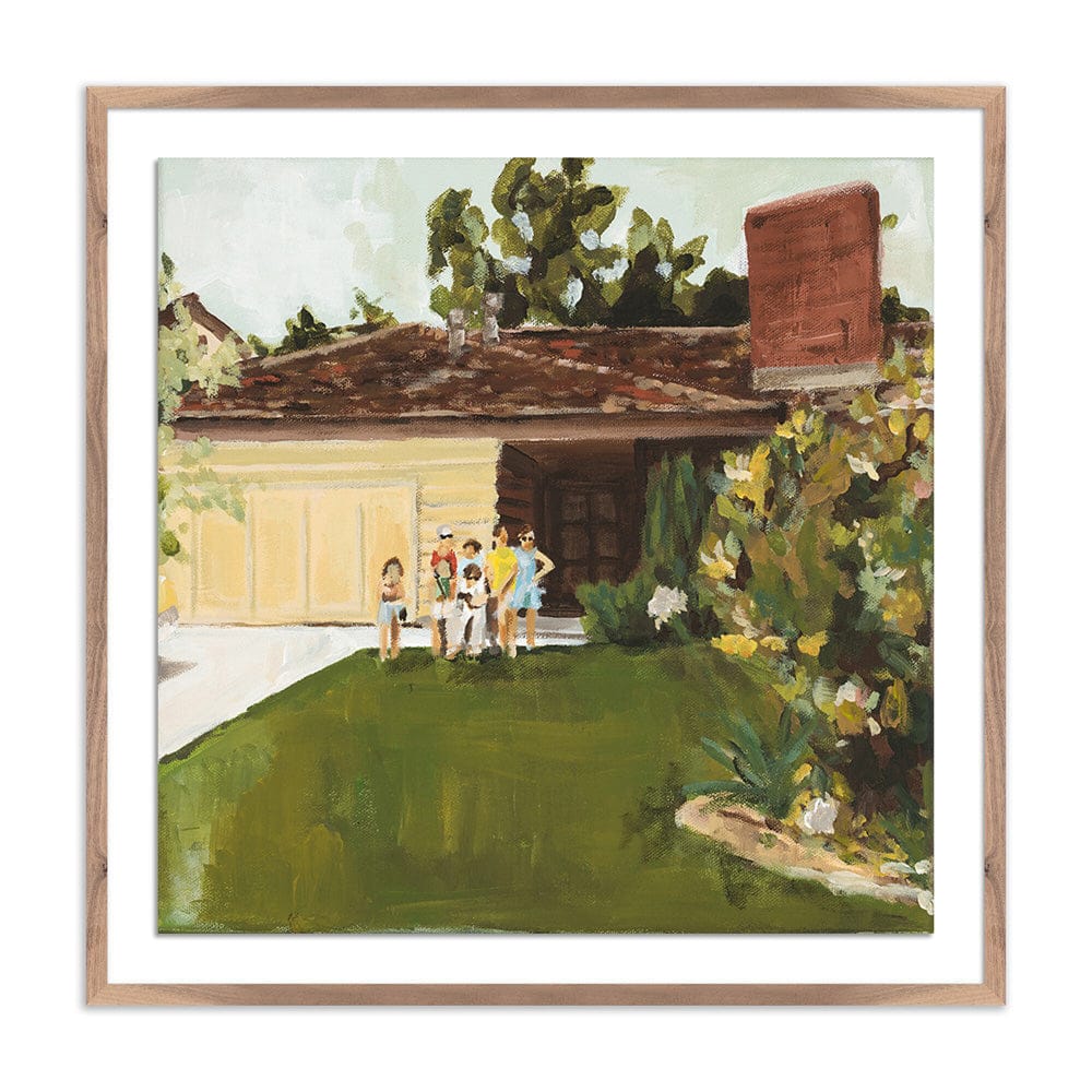 Four Hands - Westlake, Cal. Aug. 1970 by Amanda Snyder - Rustic 1.5 Walnut - 247683-009 view 1