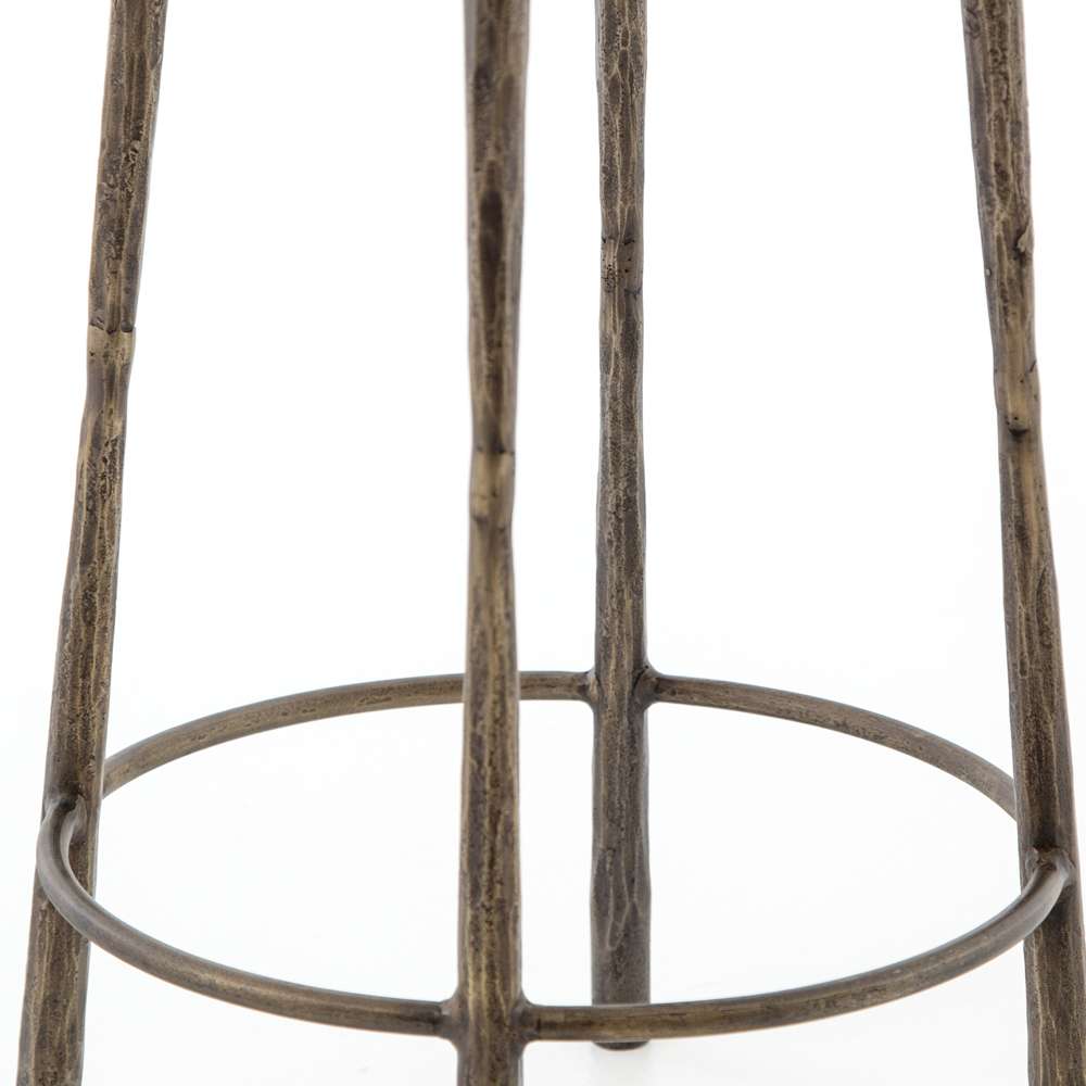 Four Hands - Westwood Stool - Antique Brass - Counter - 106393-007 veiw 4
