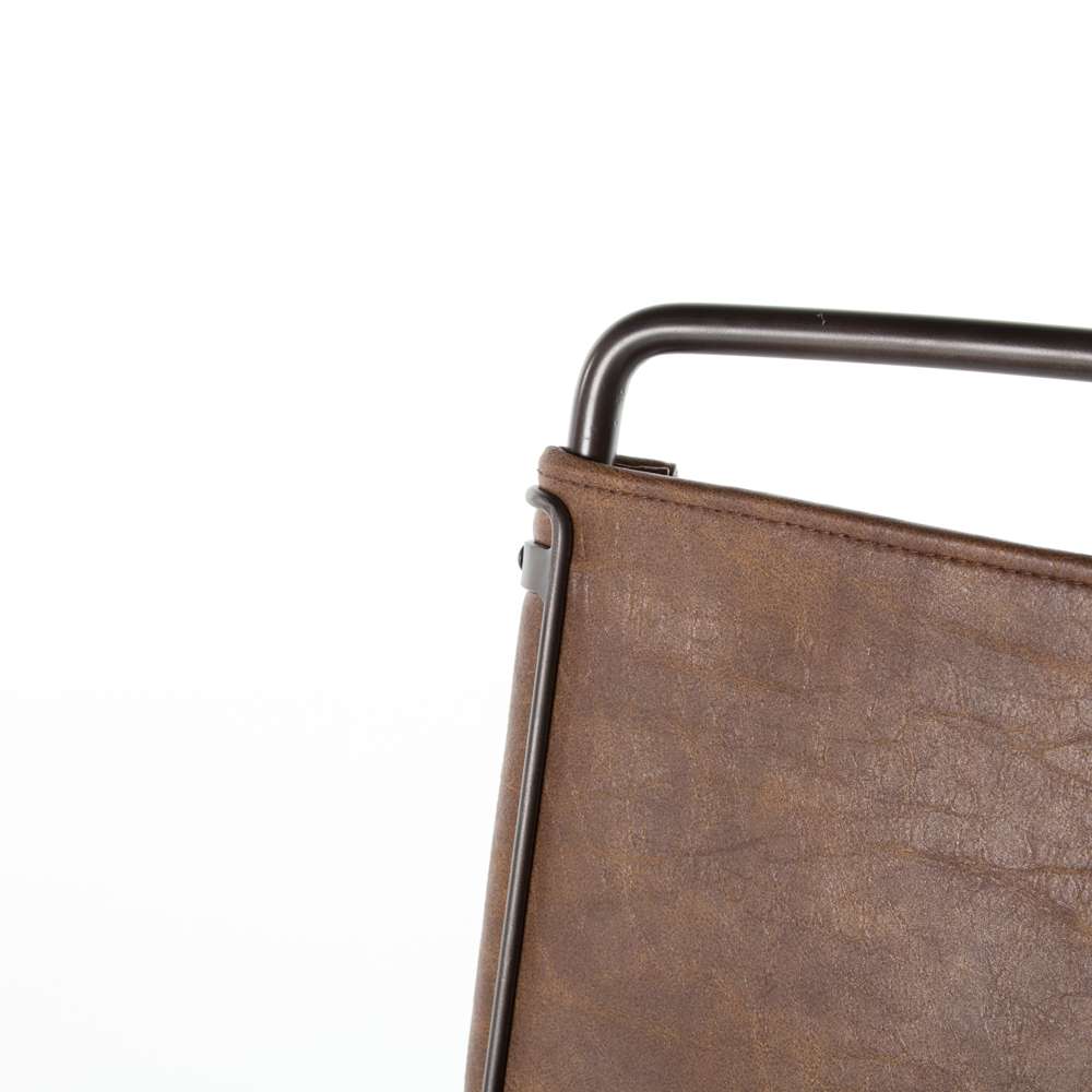 Four Hands - Wharton Bar Stool - Distressed Brown - 105861-019 veiw 2