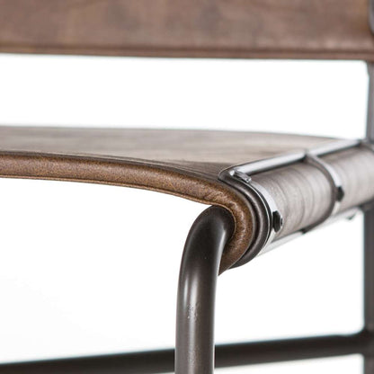 Four Hands - Wharton Counter Stool - Distressed Brown - 105861-021 veiw 7