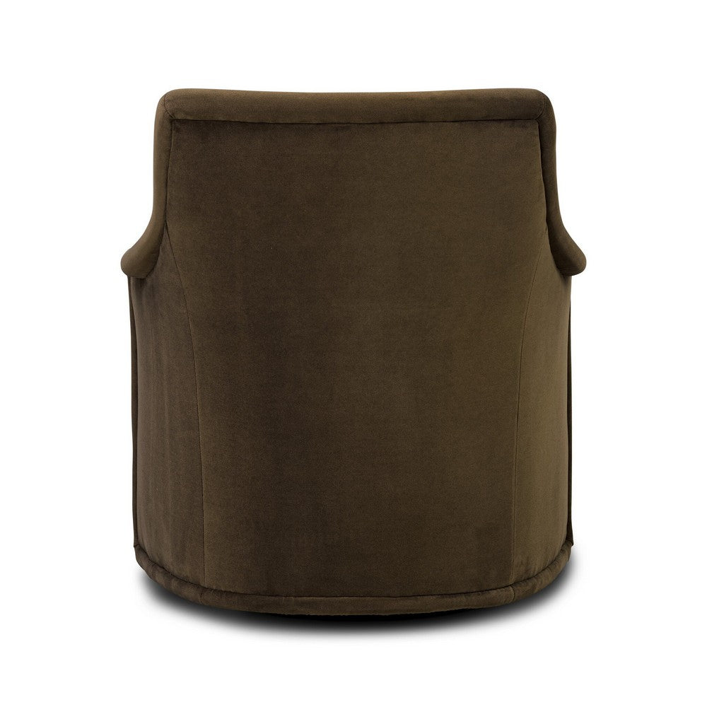 Four Hands - Whitmore - Blaire Swivel Chair - Crypton Henry Coffee - 250288-002_CLOSEOUT view 4