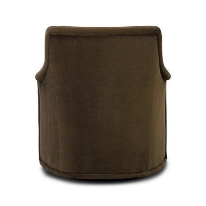 Four Hands - Whitmore - Blaire Swivel Chair - Crypton Henry Coffee - 250288-002_CLOSEOUT view 4
