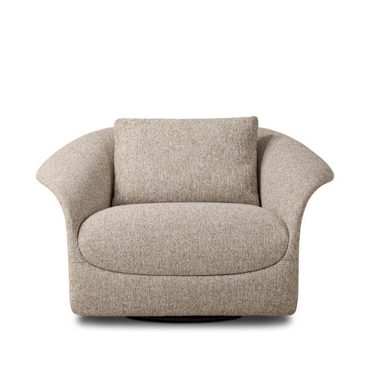 Four Hands - Whitmore - Ezra Swivel Chair - Yuma Dove - 241280-001 veiw 2