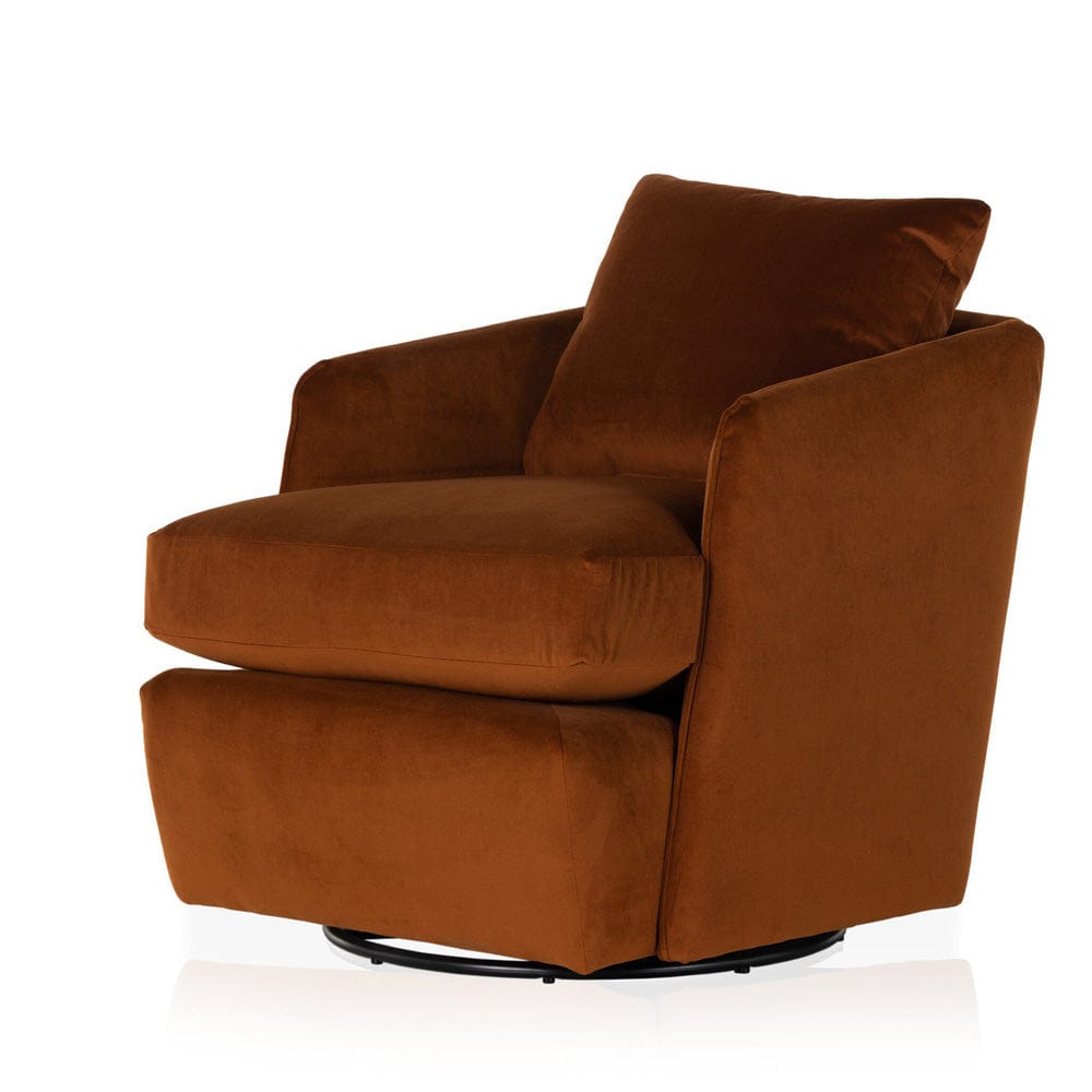 Four Hands - Whittaker Swivel Chair - Bleecker Rust - 224906-005 view 2