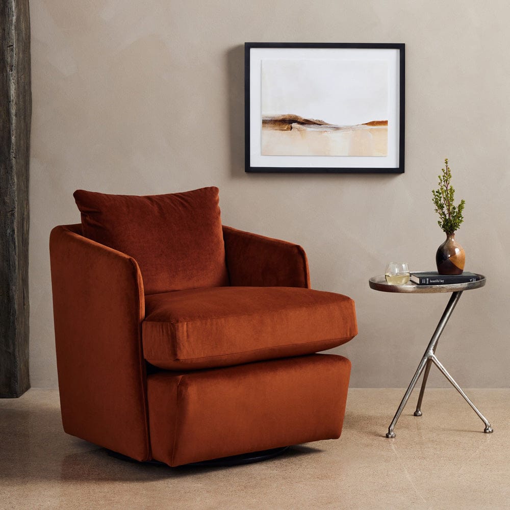 Four Hands Whittaker Swivel Chair - Thumbnail 4