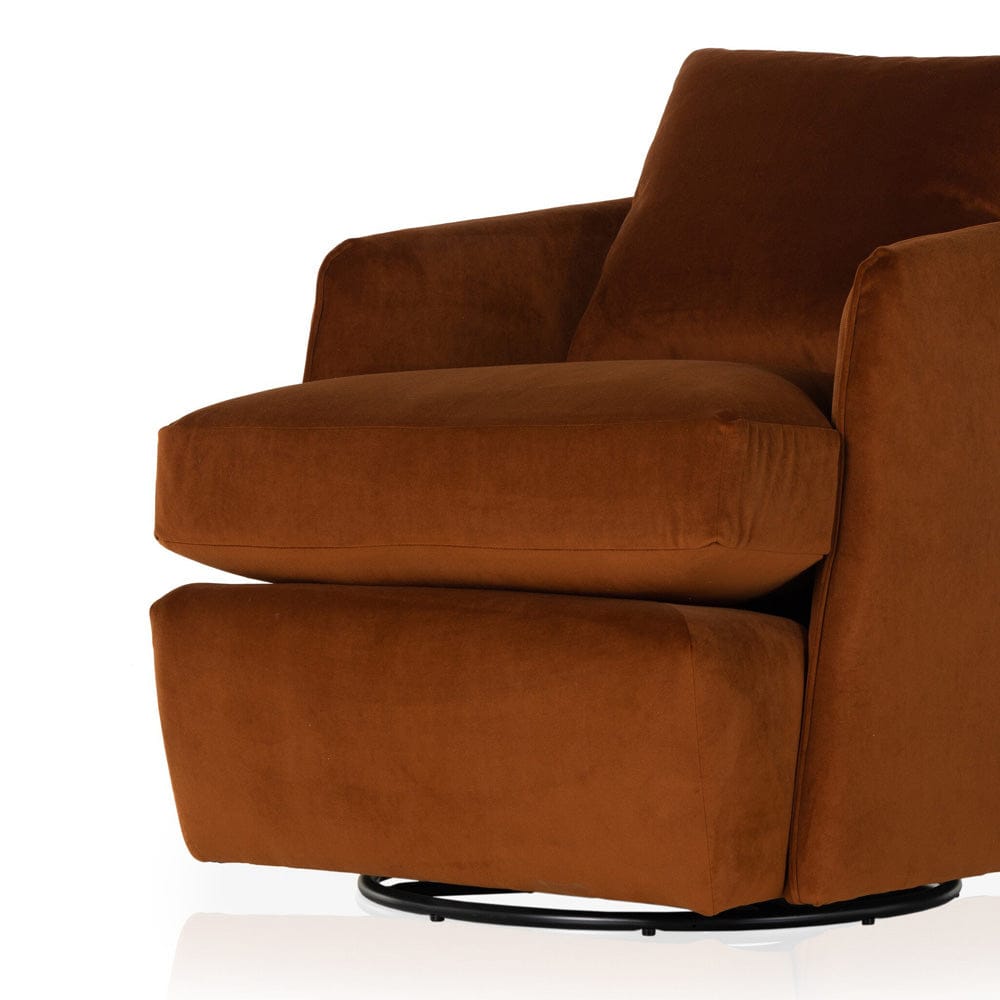Four Hands - Whittaker Swivel Chair - Bleecker Rust - 224906-005 view 11