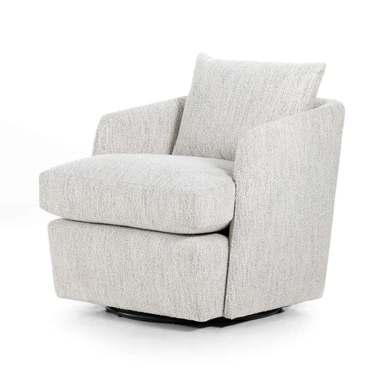 Four Hands - Whittaker Swivel Chair - Merino Cotton - 224906-001 veiw 1