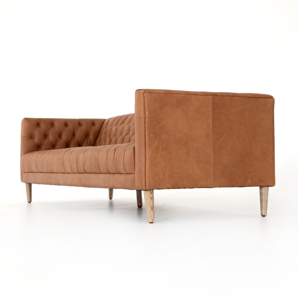 Four Hands - Williams Leather Sofa-90in - CCAR-109W-299 veiw 4
