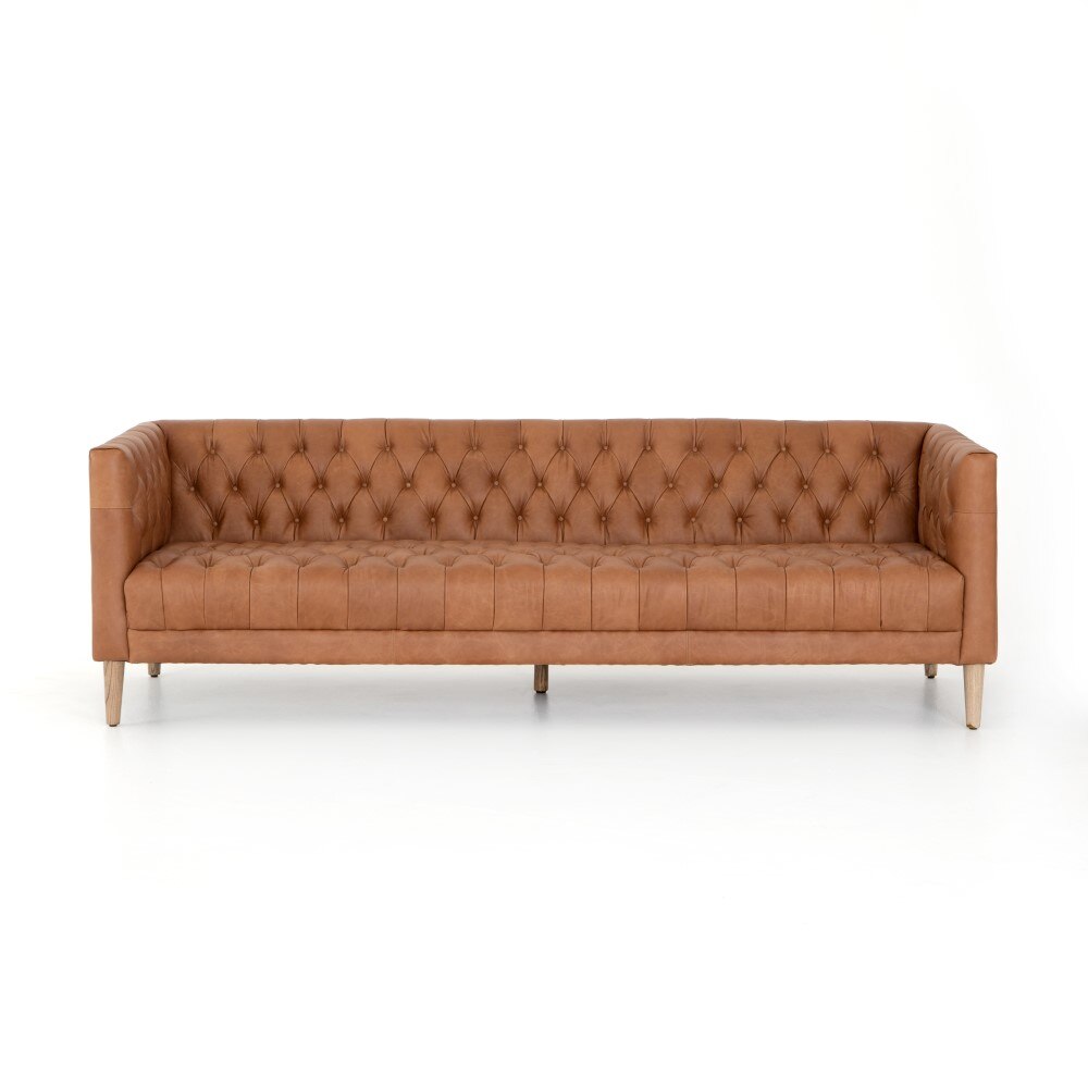 Four Hands - Williams Leather Sofa-90in - CCAR-109W-299 veiw 5