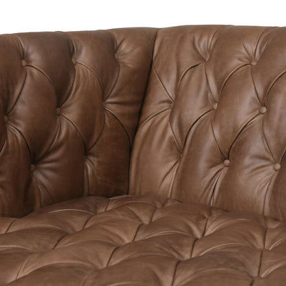 Four Hands - Williams Sofa - Natural Wash Chocolate - 105693-004 veiw 2