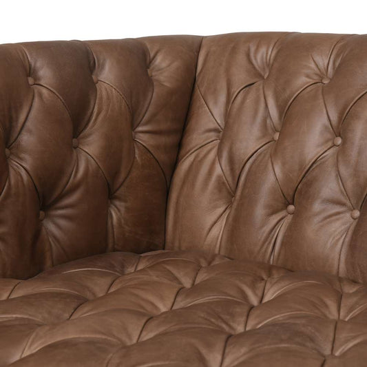 Four Hands - Williams Sofa - Natural Wash Chocolate - 105693-004 veiw 2