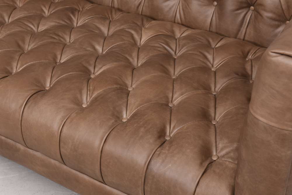 Four Hands - Williams Sofa - Natural Wash Chocolate - 105693-004 veiw 5
