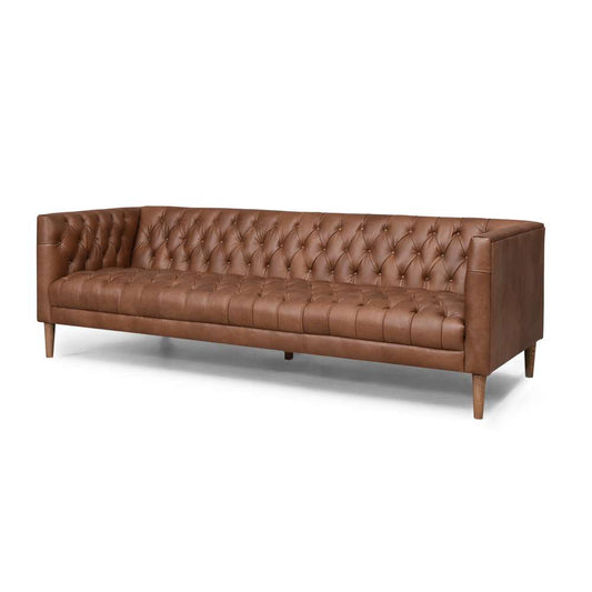 Four Hands - Williams Sofa - 90in - Nw Chocolate - 223651-002 veiw 1