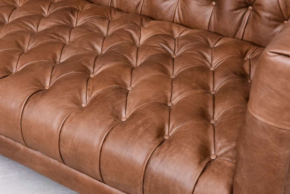 Four Hands - Williams Sofa - 90in - Nw Chocolate - 223651-002 veiw 3