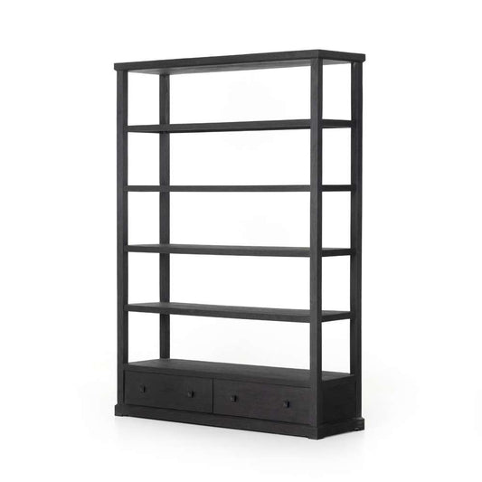 Four Hands - Woodmore Bookcase - Dark Totem - 233549-001 veiw 1