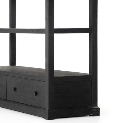 Four Hands - Woodmore Bookcase - Dark Totem - 233549-001 veiw 3