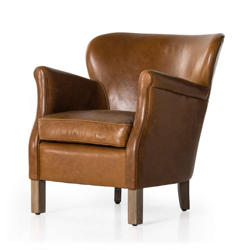 Four Hands - Wycliffe Chair - Vintage Soft Camel - 233821-001 veiw 1