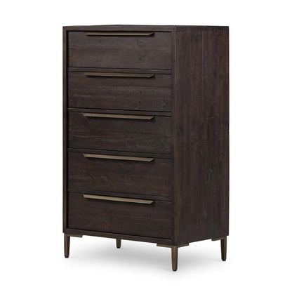 Four Hands - Wyeth - Wyeth 5 Drawer Dresser - Dark Carbon - 108382-010 veiw 1