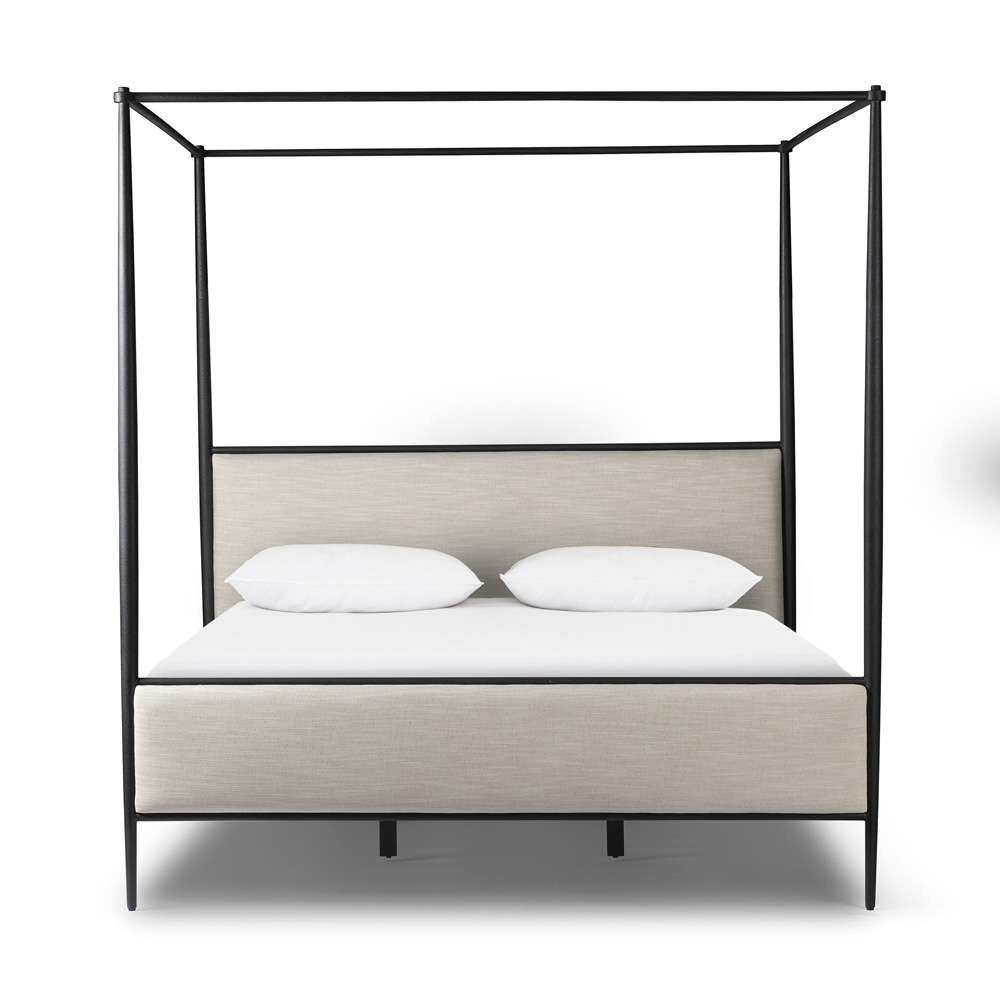 Four Hands - Xander King Canopy Bed - Savoy Parchment - 240884-002 veiw 2