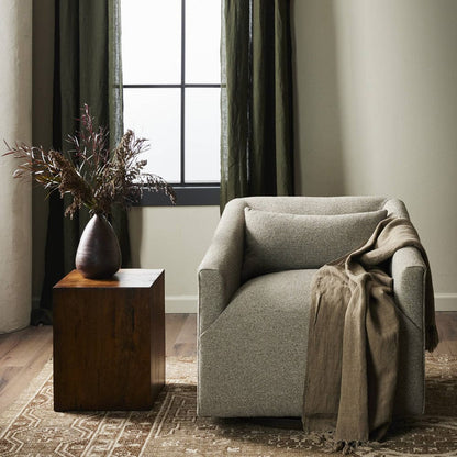 Four Hands - York Swivel Chair - Weslie Feather - 105964-026 view 4