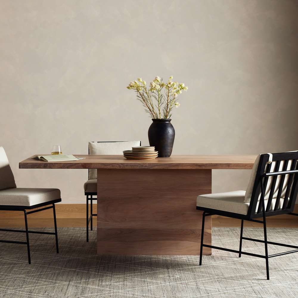 Four Hands - Yvonne Dining Table - Whitewash Acacia - 225140-002 veiw 3