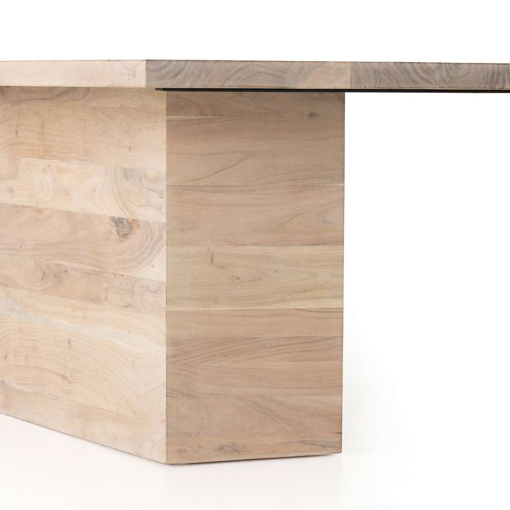 Four Hands - Yvonne Dining Table - Whitewash Acacia - 225140-002 veiw 6