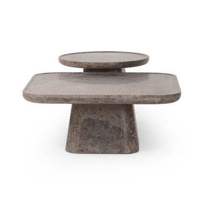 Four Hands - Zane Coffee Table Set - Warm Grey Marble - 248347-001 view 3