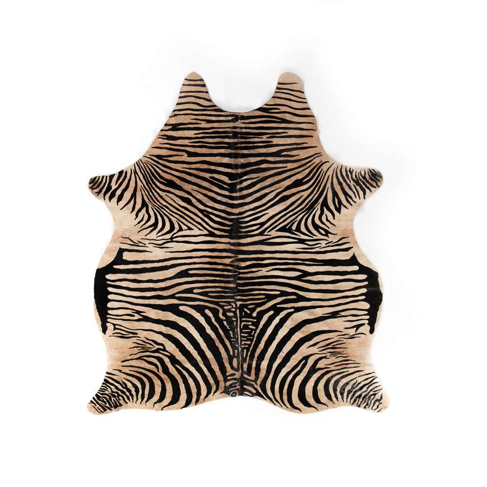 Four Hands - Zebra Printed Hide Rug - Zbr Hair On Hide - 227549-001 veiw 1