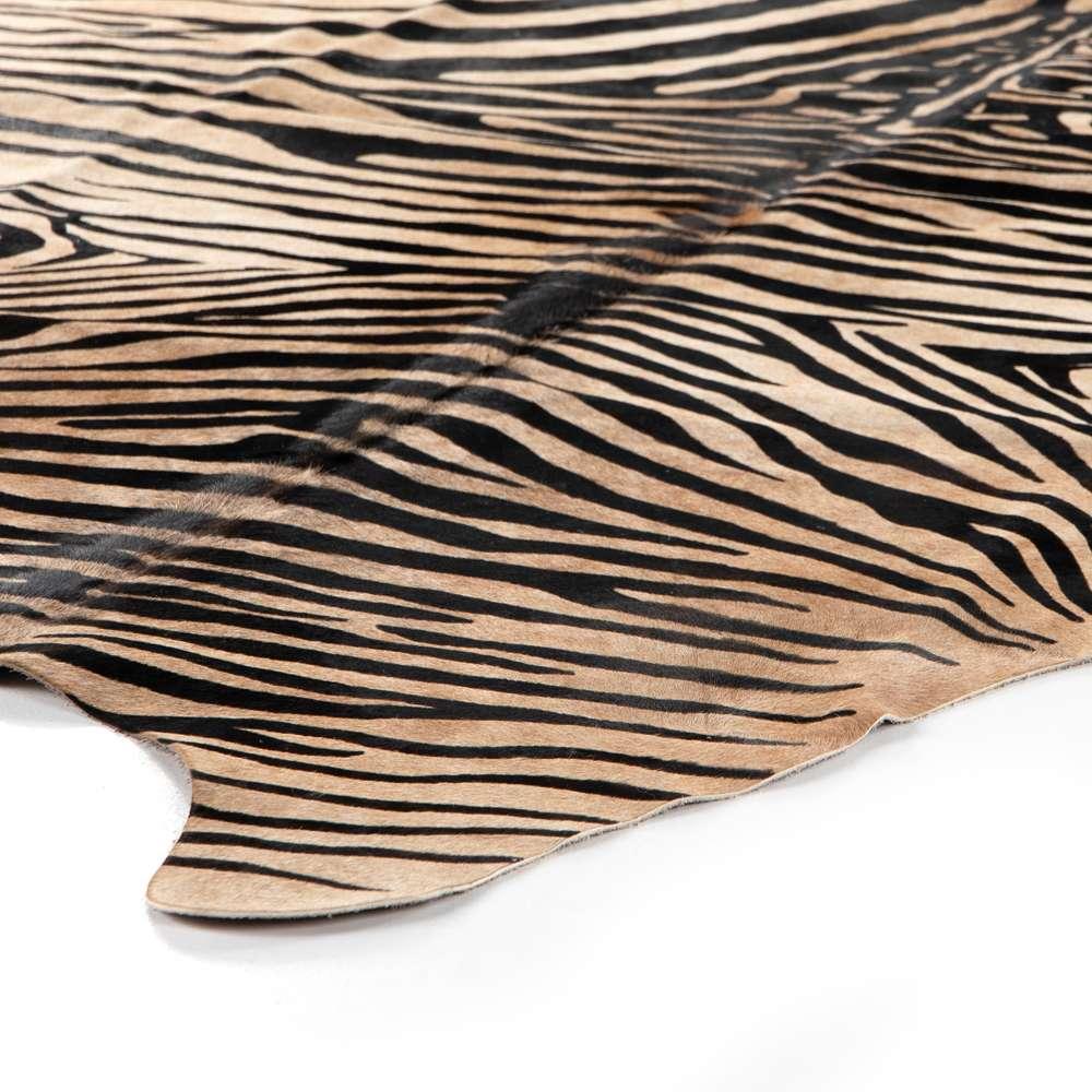 Four Hands - Zebra Printed Hide Rug - Zbr Hair On Hide - 227549-001 veiw 2