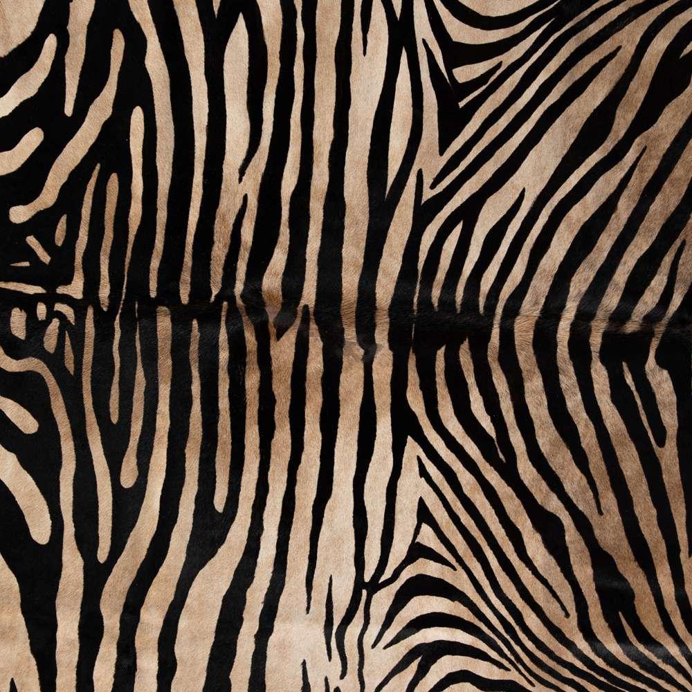 Four Hands - Zebra Printed Hide Rug - Zbr Hair On Hide - 227549-001 veiw 3