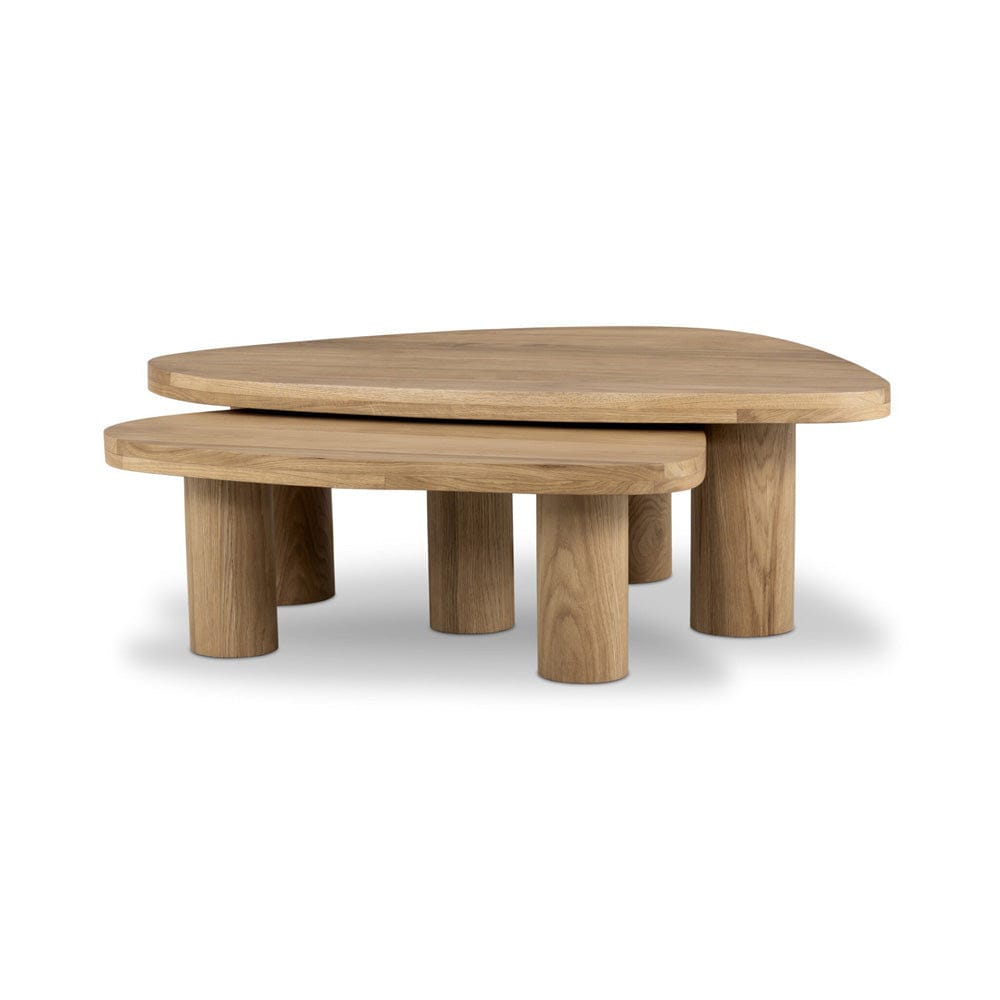Four Hands - Zion Nesting Coffee Table Set - Natural Oak - 238223-004 view 2