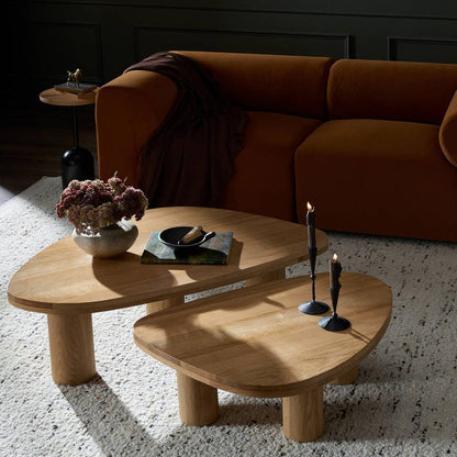 Four Hands - Zion Nesting Coffee Table Set - Natural Oak - 238223-004 view 4