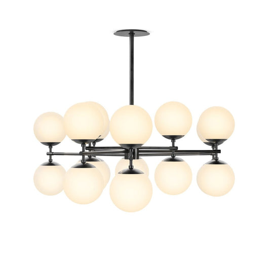 Four Hands - Zodiac Chandelier - Black Gunmetal - 245024-002 view 2