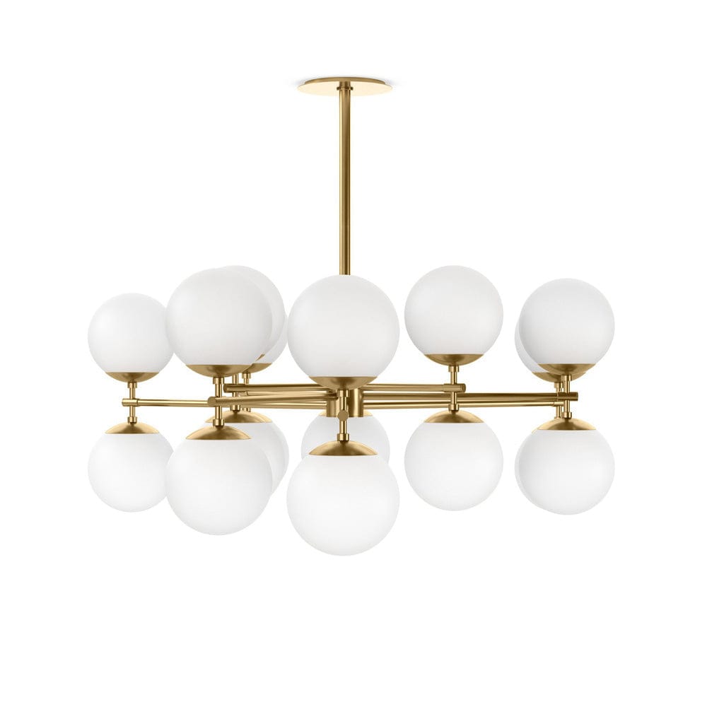 Four Hands - Zodiac Chandelier - Burnished Brass - 245024-001 view 1
