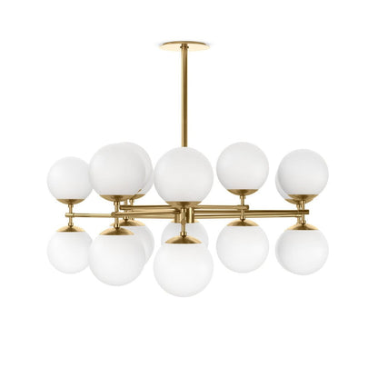 Four Hands - Zodiac Chandelier - Burnished Brass - 245024-001 view 1
