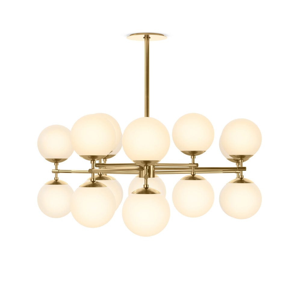 Four Hands - Zodiac Chandelier - Burnished Brass - 245024-001 view 2