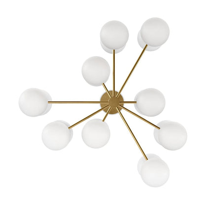 Four Hands - Zodiac Chandelier - Burnished Brass - 245024-001 view 5