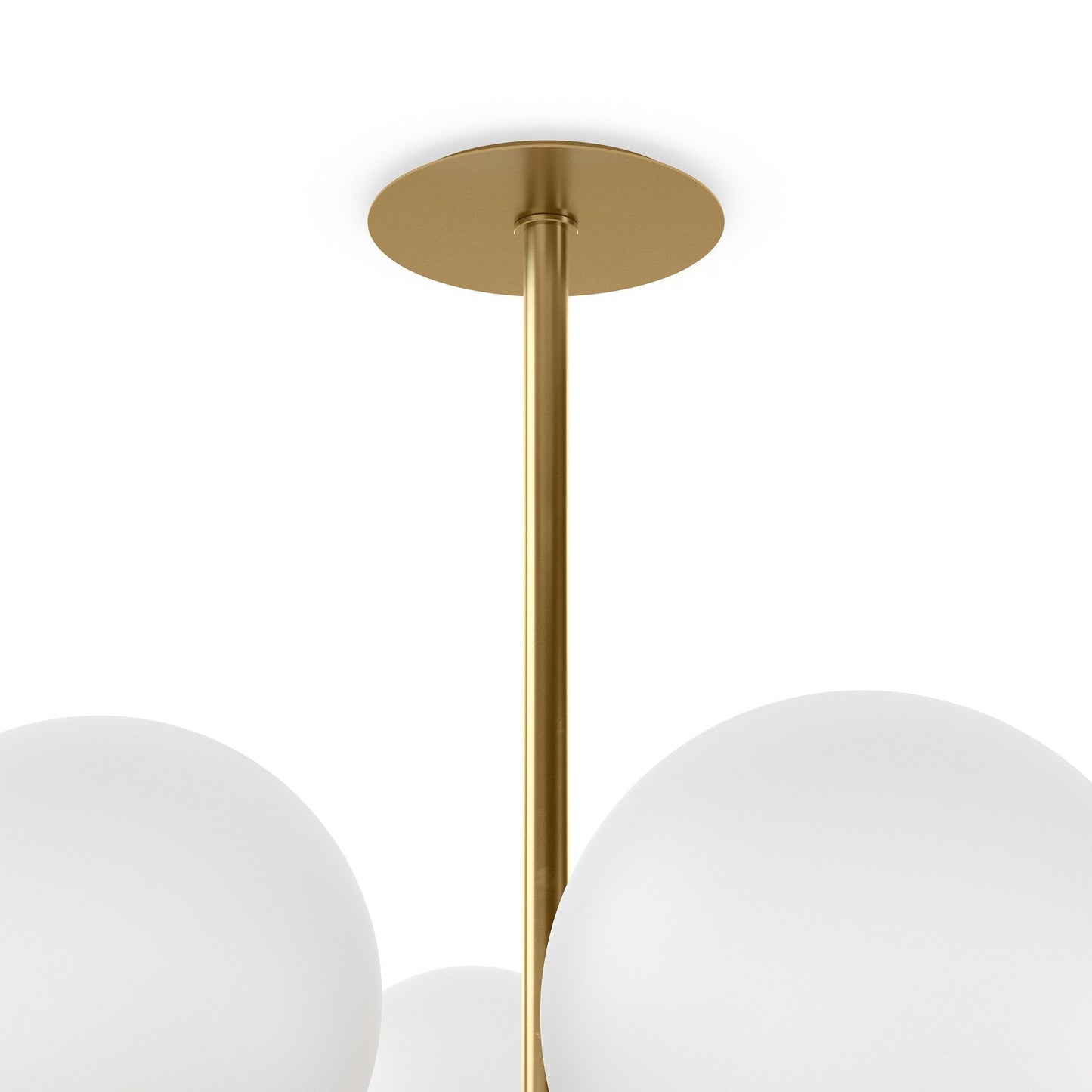 Four Hands - Zodiac Chandelier - Burnished Brass - 245024-001 view 6