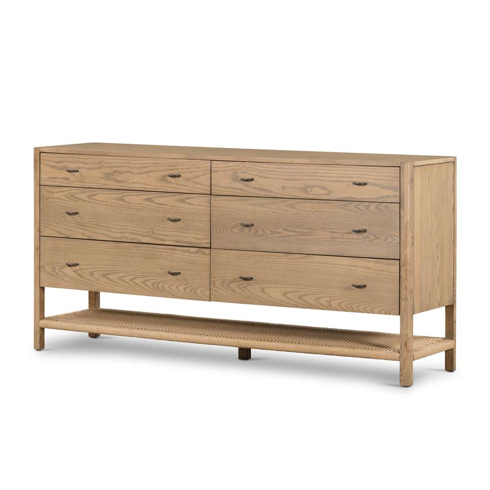 Four Hands - Zuma 6 Drawer Dresser - Dune Ash - 228896-001 veiw 1