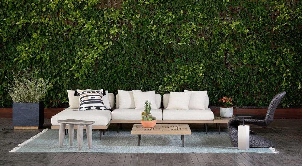 Four Hands - Zuri Outdoor Stool - Weathered Grey Teak - 102424-002 veiw 5